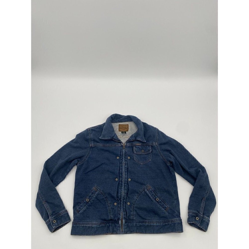 Ralph Lauren Women's Full Zip Denim Jean Jacket Coat Blue Size P/S